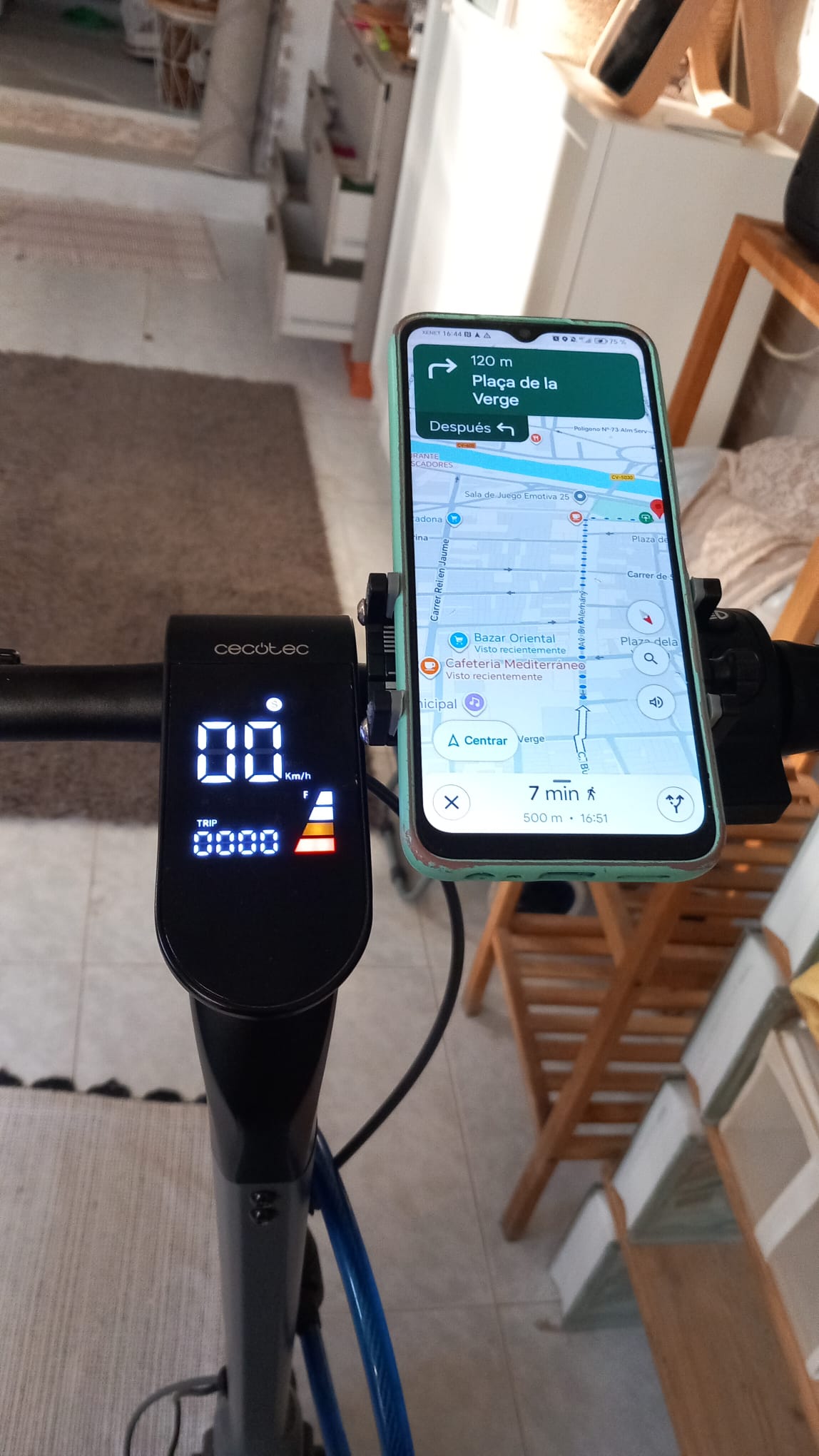 🛴 Soporte para Móvil Universal para Patinete Eléctrico o bici